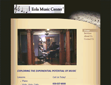 Tablet Screenshot of eolamusic.com